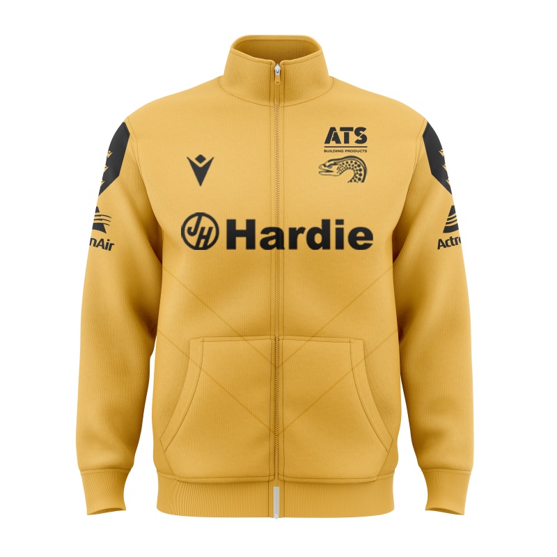 NRL Parramatta Eels 2025 Gold Training Jacket