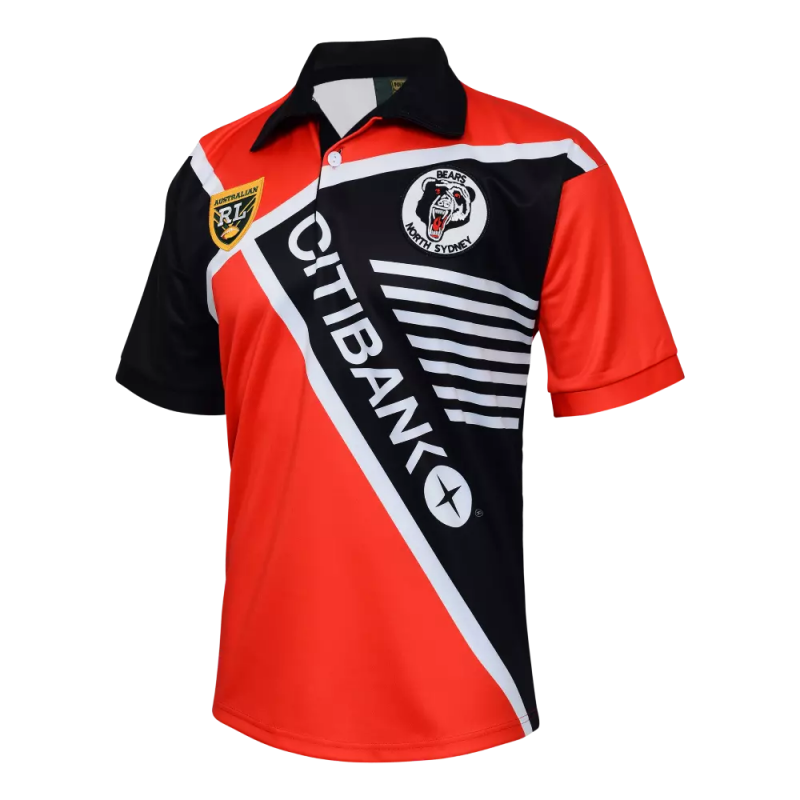 North Sydney Bears 1995 Alternate World Sevens Retro Jersey