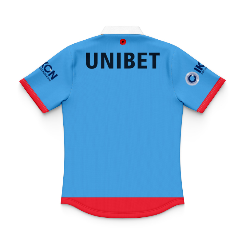 Kid's Sydney Roosters Sydney Roosters 2025 Castore Polo Jersey