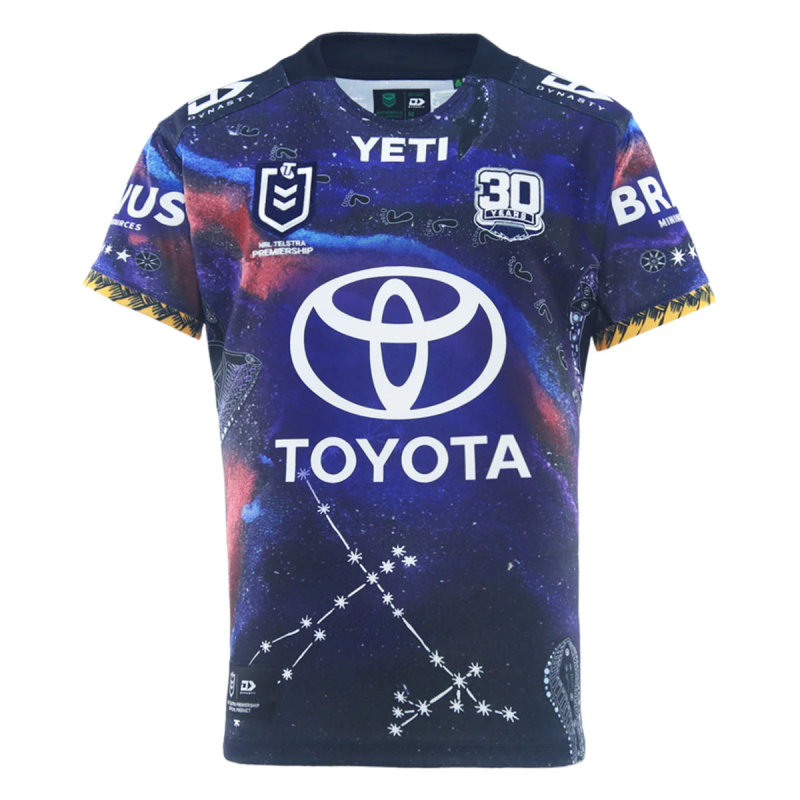 NRL North Queensland Cowboys 2025 Indigenous Jersey