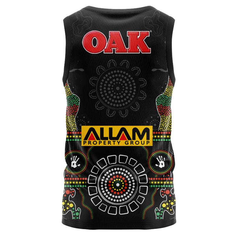 NRL Penrith Panthers 2025 Indigenous Singlet