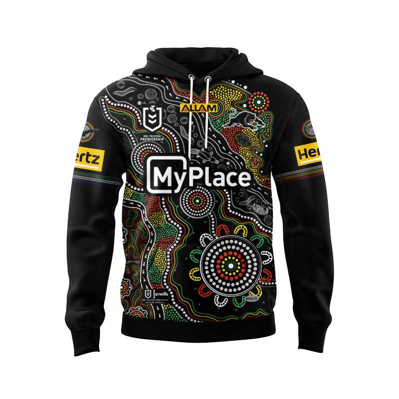 NRL Penrith Panthers 2025 Indigenous Sport Hoodie