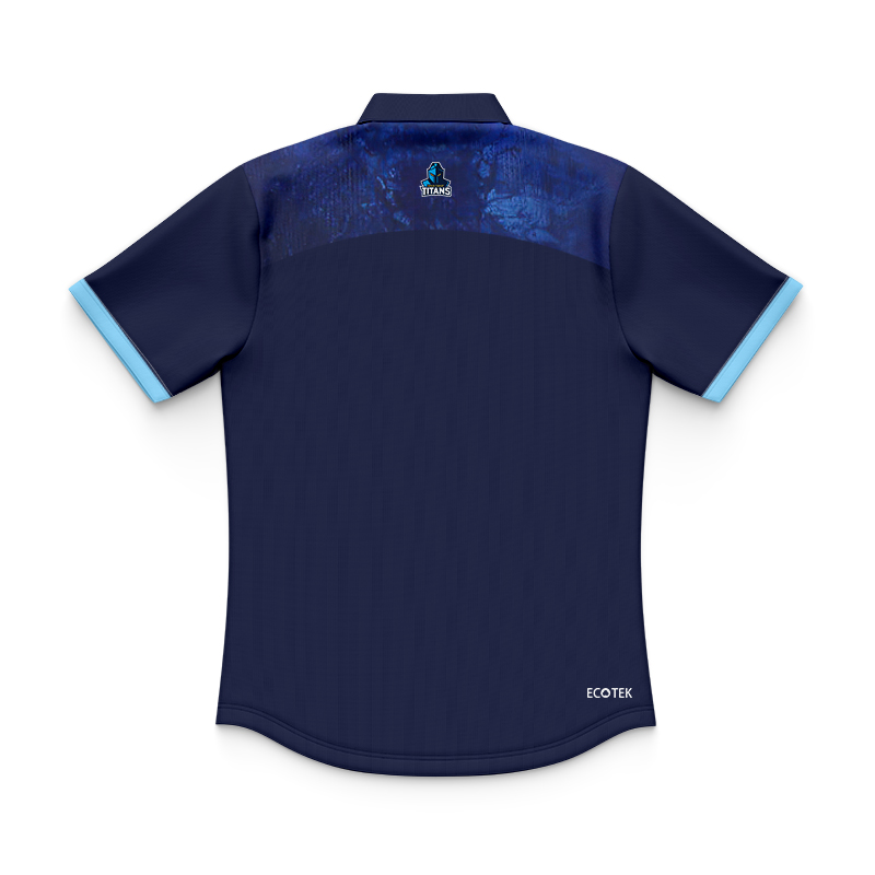 Kid's NRL Gold Coast Titans 2025 Dynasty Polo Jersey