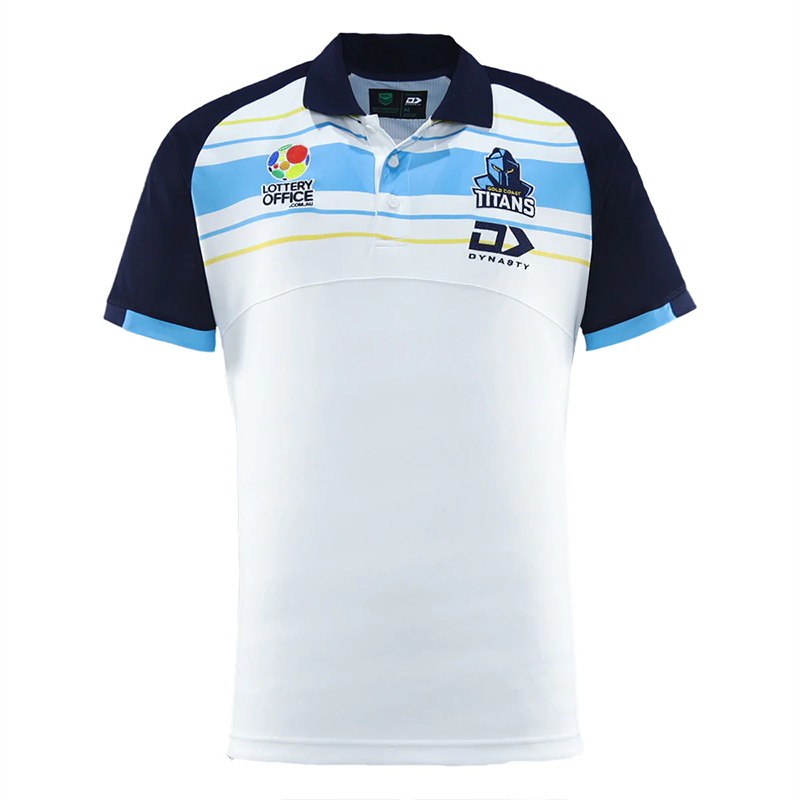 NRL Gold Coast Titans 2025 Dynasty White Jersey