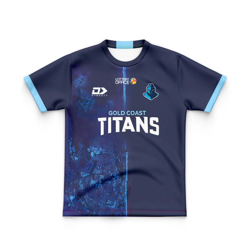 Kid's NRL Gold Coast Titans 2025 Dynasty Jersey
