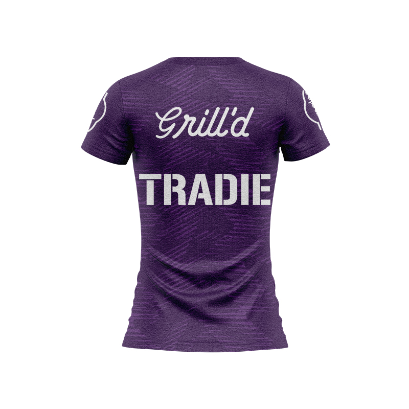 Women's NRL Melbourne Storm 2025 Purple Training Jersey