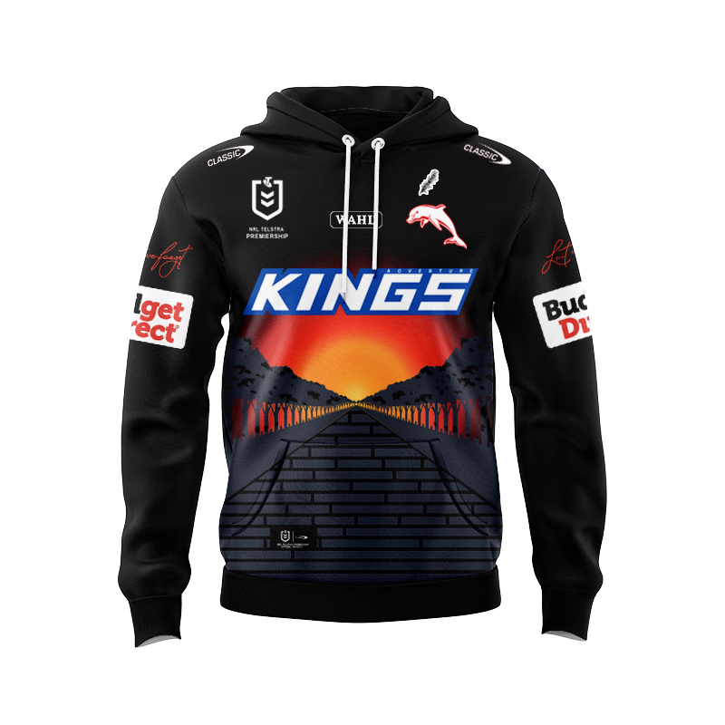 NRL Dolphins 2025 ANZAC Sport Hoodie