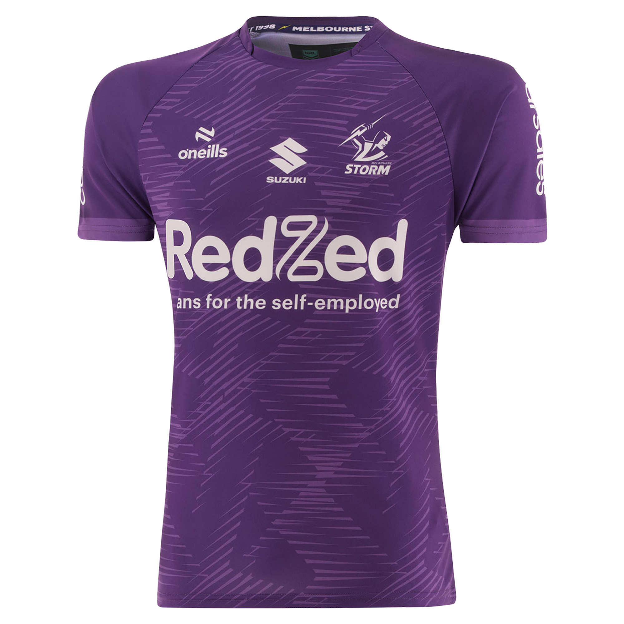 NRL Melbourne Storm 2025 Purple Training Jersey