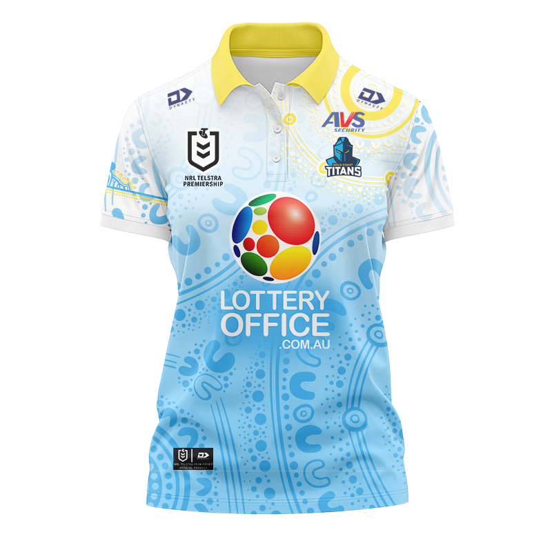 Women's NRL Gold Coast Titans 2025 Indigenous Jersey
