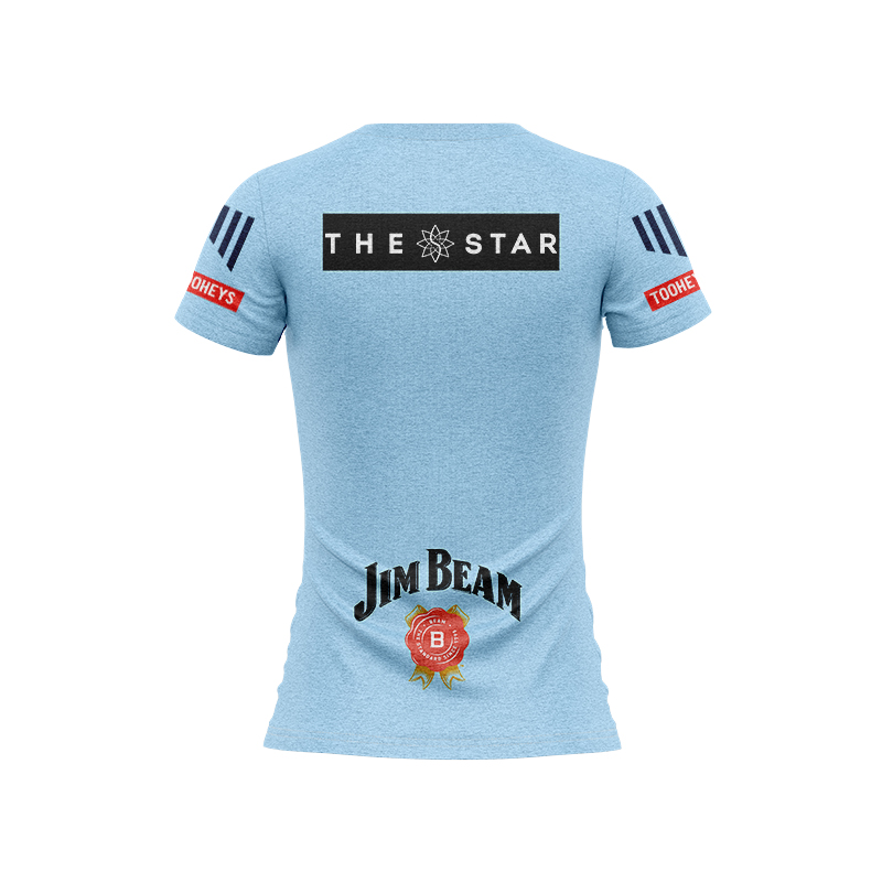 Women's NRL NSW Blues 2025 Sky Blue Performance Jersey