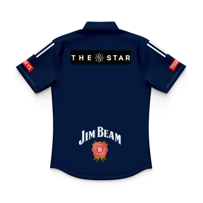 Kid's NRL NSW Blues 2025 Captain's Run Polo Jersey