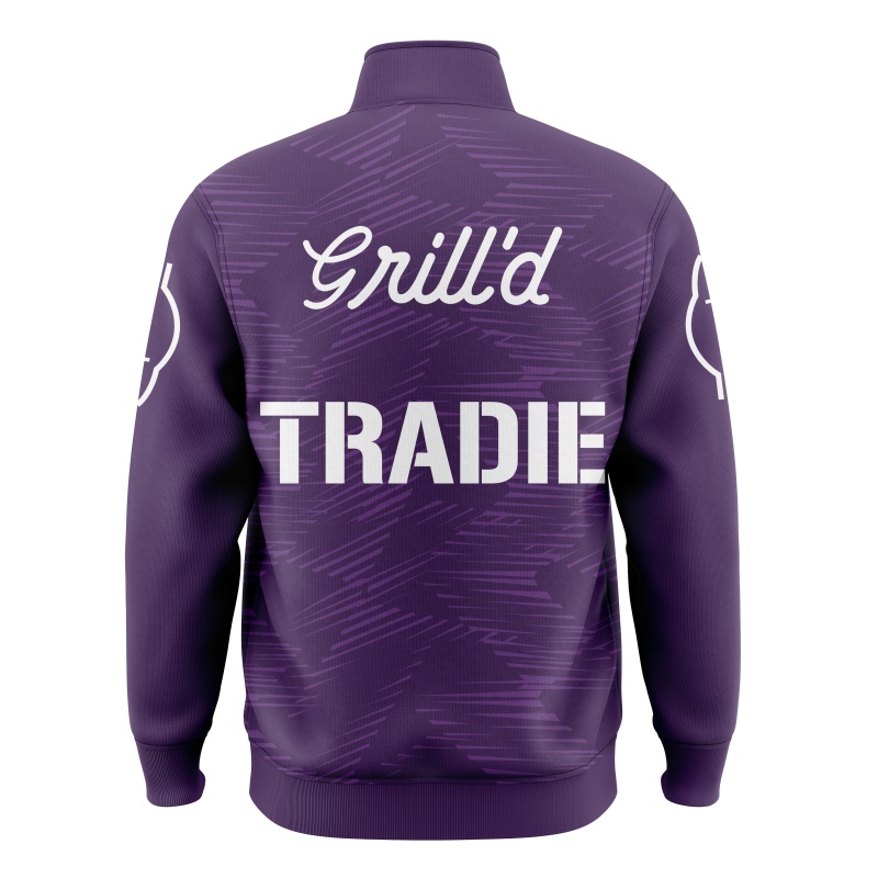 NRL Melbourne Storm 2025 Purple Training Jacket