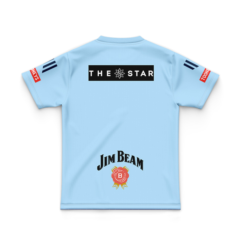 Kid's NRL NSW Blues 2025 Sky Blue Performance Jersey