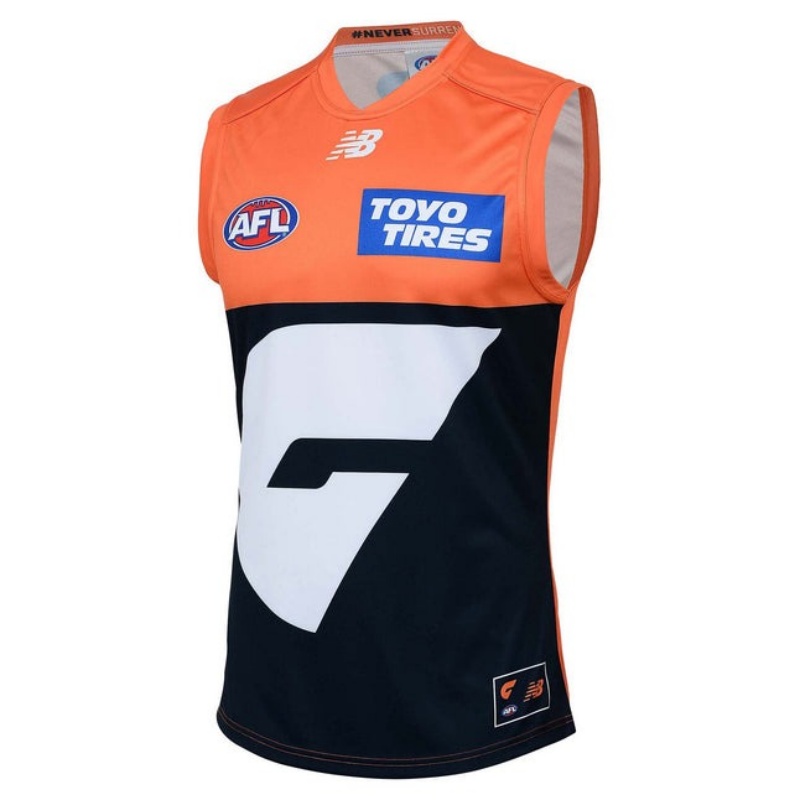 AFL GWS Giants 2025 Home Guernsey
