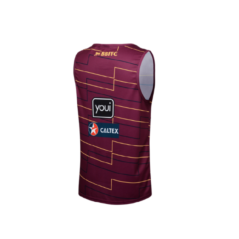 AFL Brisbane Lions 2024 Red Training Guernsey