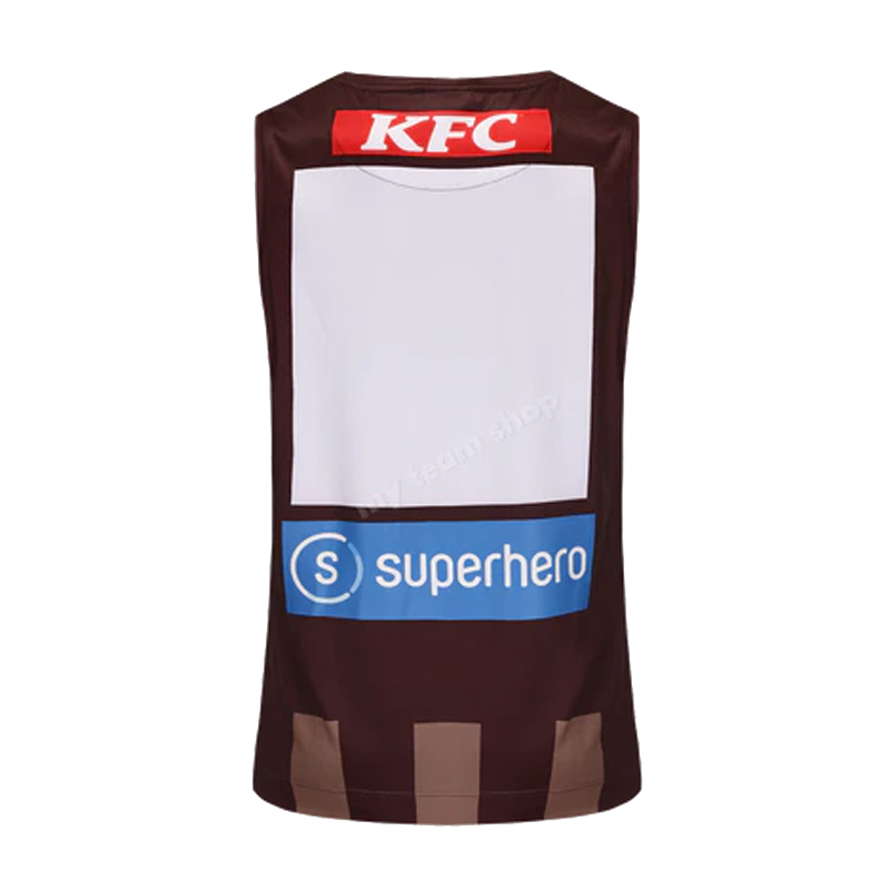 AFL Hawthorn Hawks 2025 Heritage V Brown Guernsey
