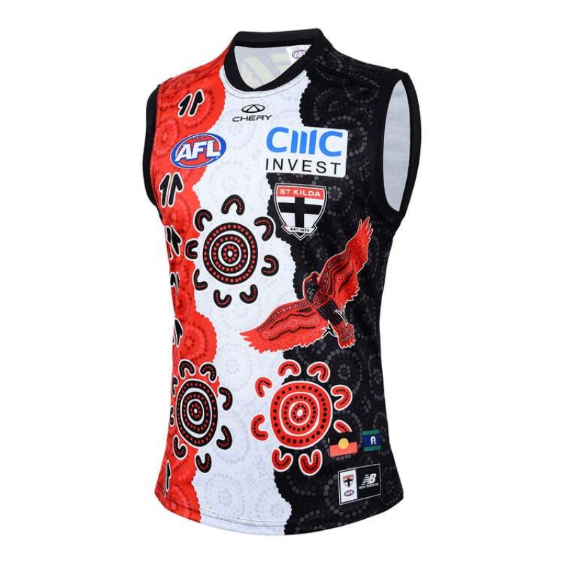 AFL St Kilda Saints 2025 Indigenous Guernsey