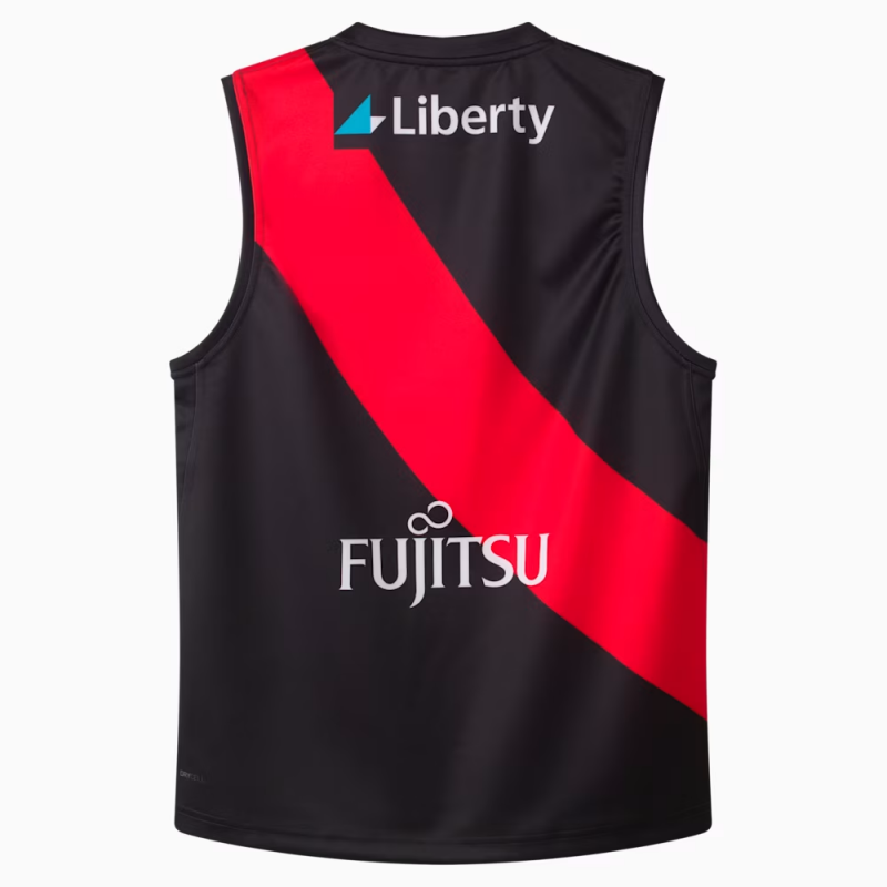 AFL Essendon Bombers 2025 Away Guernsey