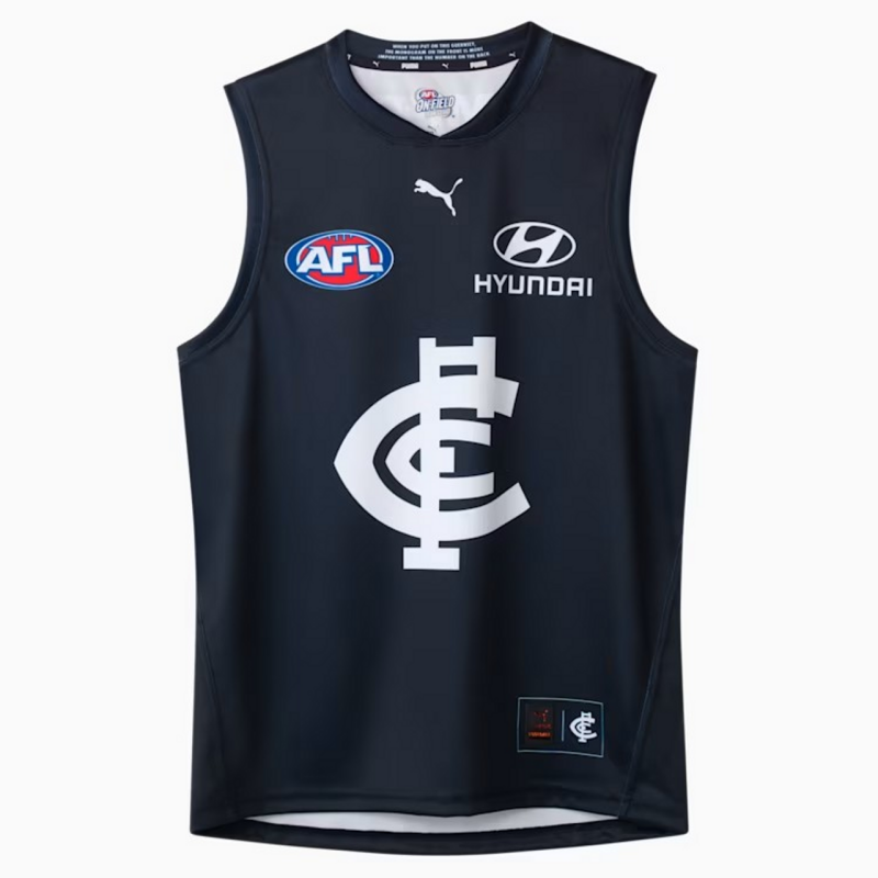 AFL Carlton Blues 2025 Home Guernsey