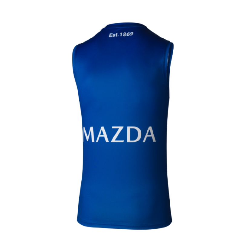 AFL North Melbourne Kangaroos 2024 White Training Guernsey