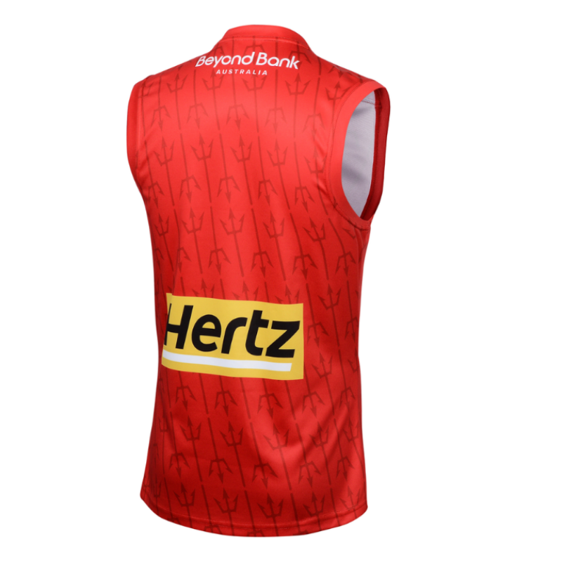 AFL Melbourne Demons 2024 Red Training Guernsey