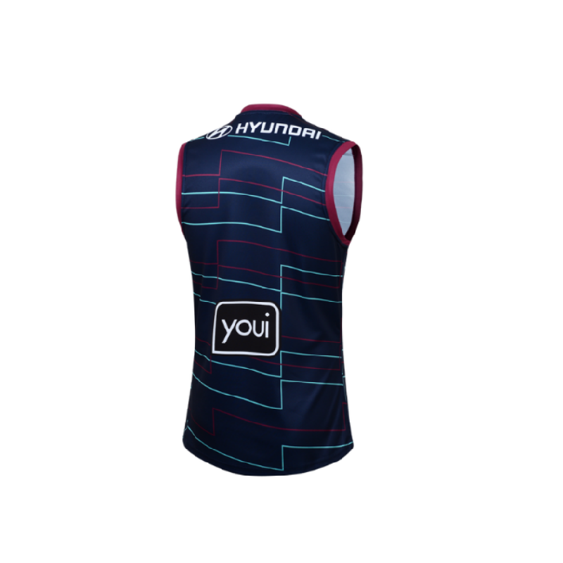 AFL Brisbane Lions 2024 Blue Training Guernsey