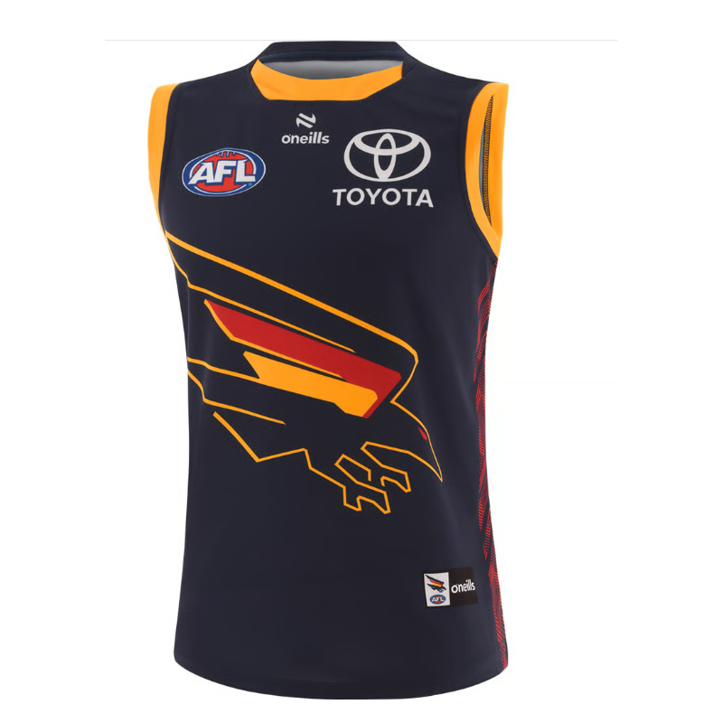 AFL Adelaide Crows 2025 Training Guernsey