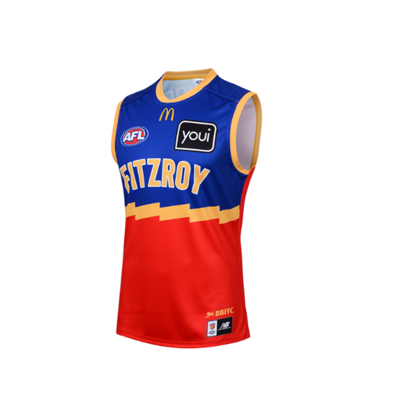 AFL Brisbane Lions 2024 Fitzroy Training Guernsey