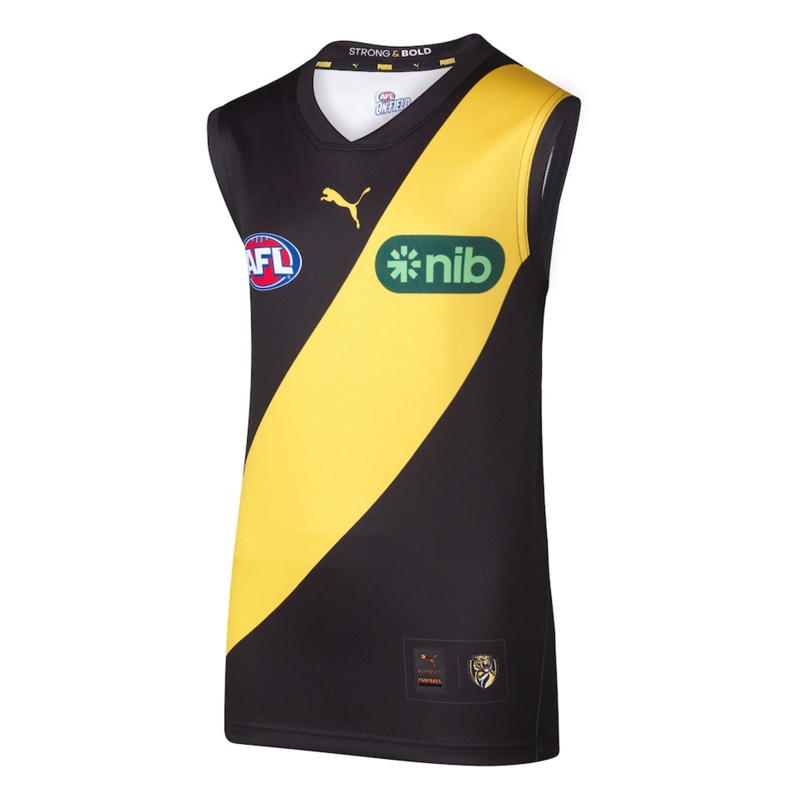AFL Richmond Tigers 2025 Home Guernsey
