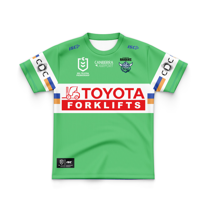 Kid's NRL Canberra Raiders 2025 Home Jersey