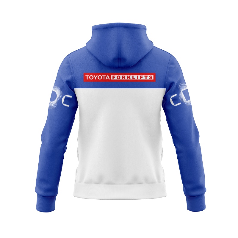 NRL Canberra Raiders 2025 Away Zipper Hoodie