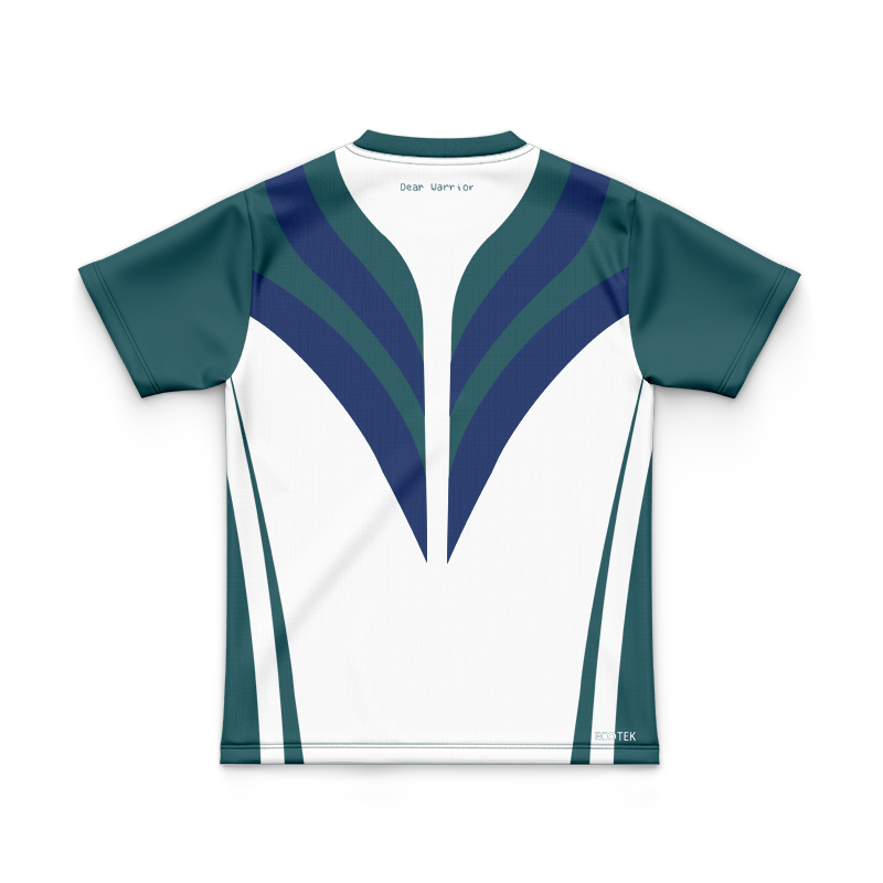 Kid's NRL New Zealand Warriors 2025 Dear Warrior Warm Up Jersey