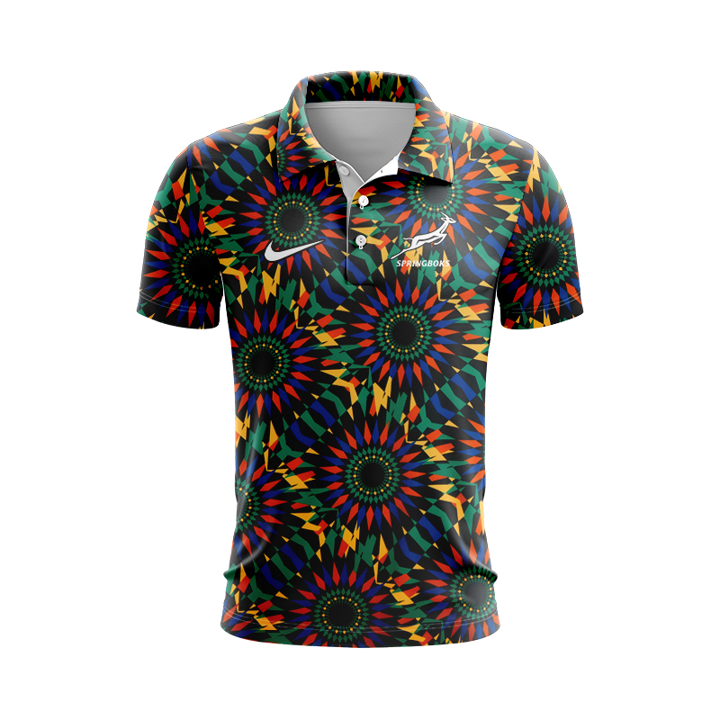 South Africa Springboks 2025 Pre Match 2025 Polo Shirt