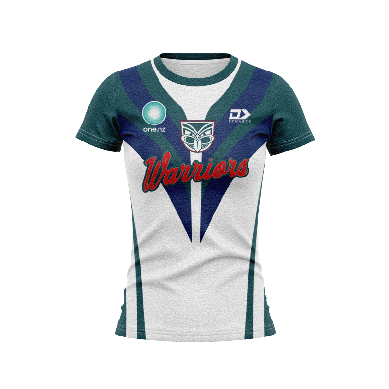 Women's NRL New Zealand Warriors 2025 Dear Warrior Warm Up Jersey