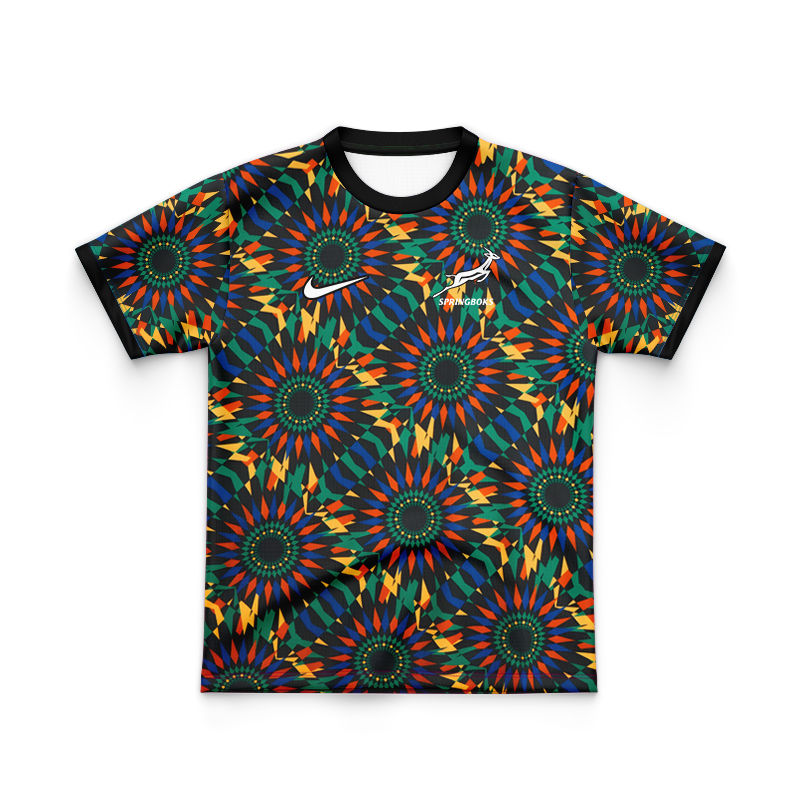 Kid's South Africa Springboks 2025 Pre Match 2025 Jersey