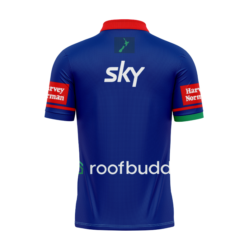 NRL New Zealand Warriors 2025 Dynasty NRLW Home Polo Shirt