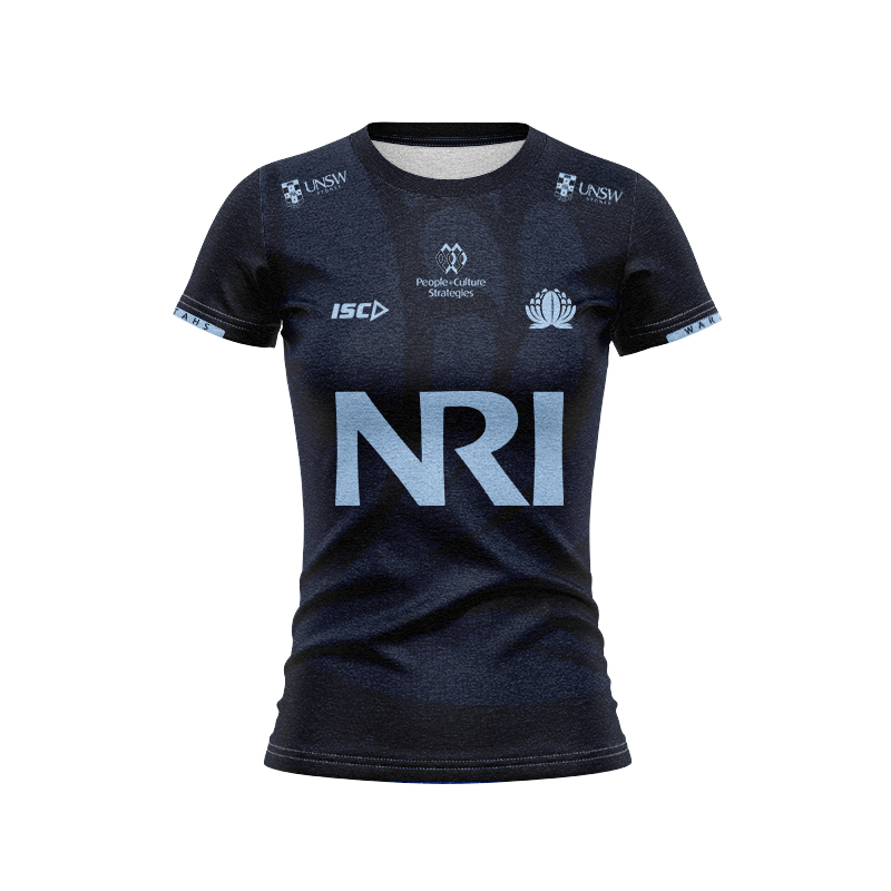 Women's NSW Waratahs 2025 Navy Training Jersey