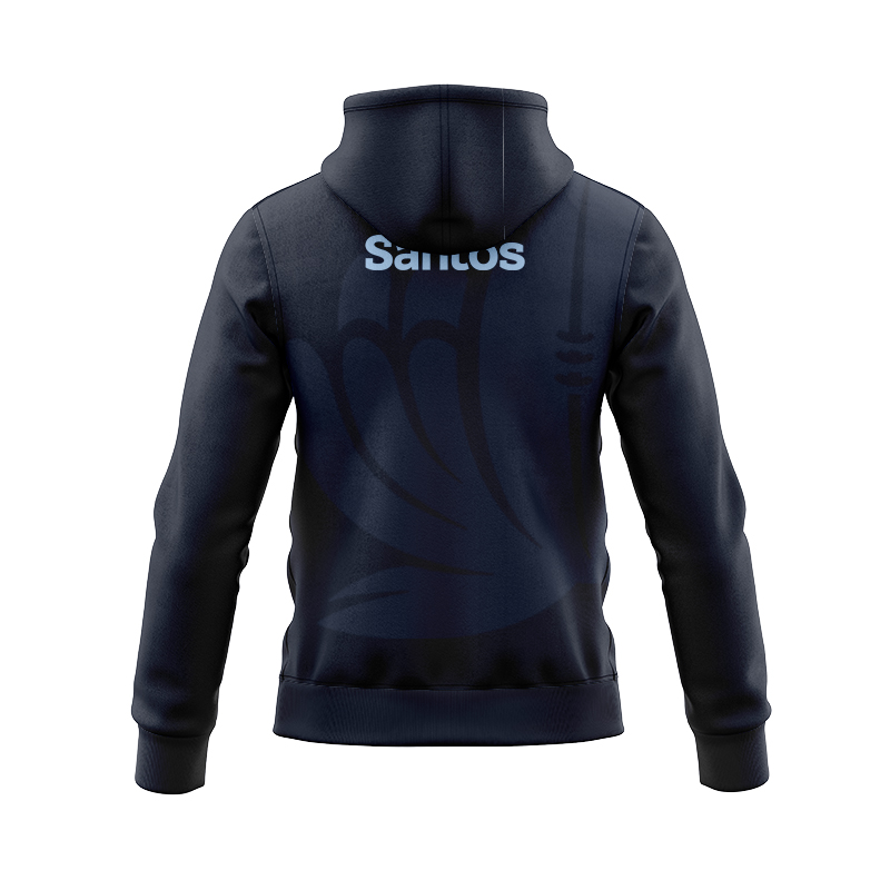 NSW Waratahs 2025 Navy Training Zipper Hoodie