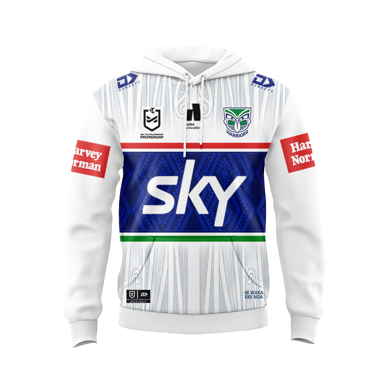 NRL New Zealand Warriors 2025 Dynasty NRLW Away Sport Hoodie