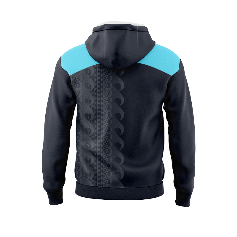 Moana Pasifika Super Rugby 2025 Charcoal Training Sport Hoodie