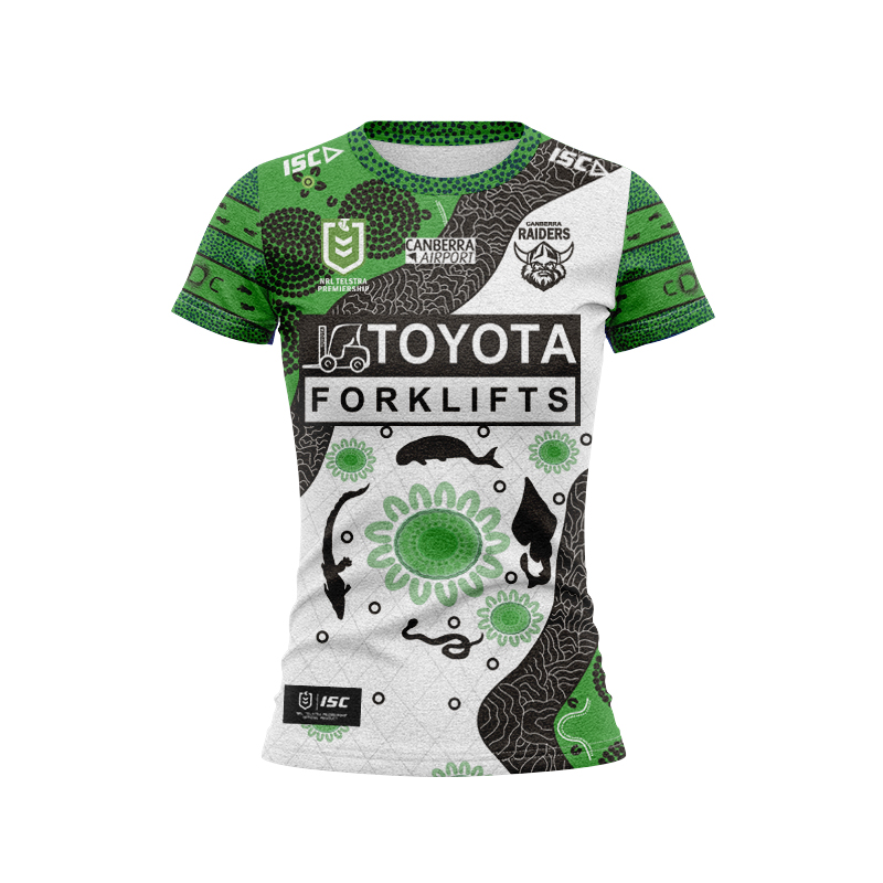 Women's NRL Canberra Raiders 2025 Indigenous Jersey
