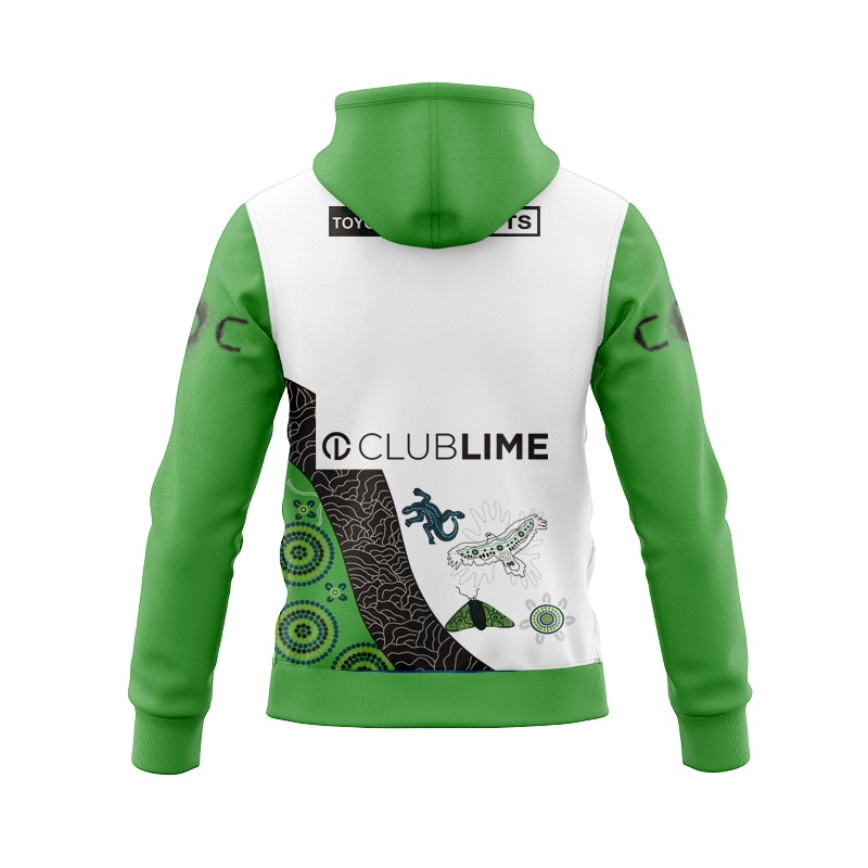 NRL Canberra Raiders 2025 Indigenous Zipper Hoodie