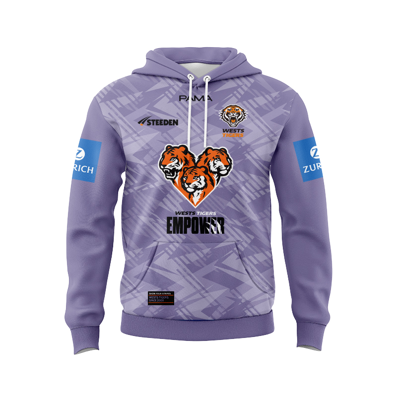 NRL Wests Tigers 2025 Coaches Sport Hoodie