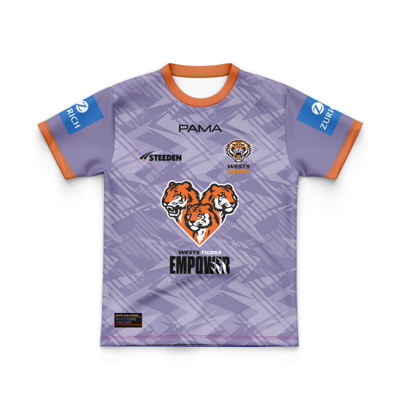 Kid's NRL Wests Tigers 2025 Coaches Jersey