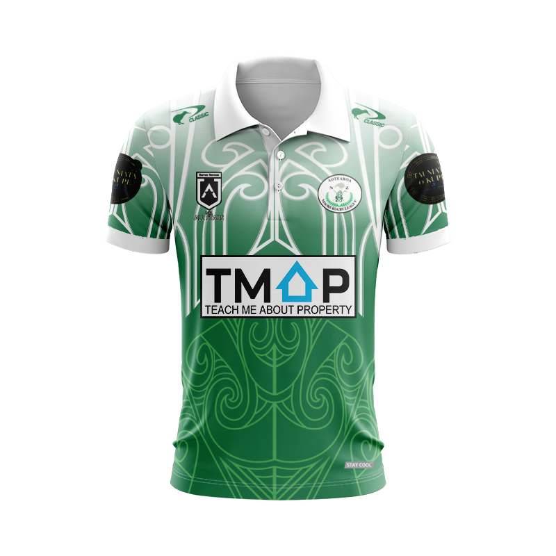 Maori All Stars 2025 Home Training Polo Shirt