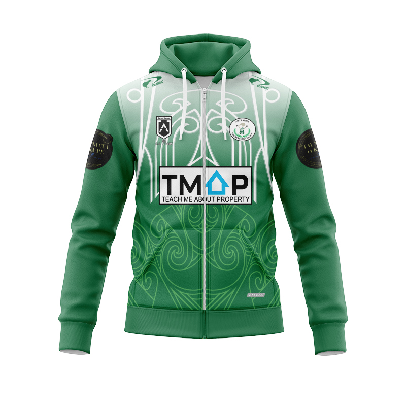 Maori All Stars 2025 Home Training Zipper Hoodie
