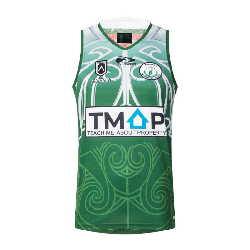 Maori All Stars 2025 Home Training Singlet