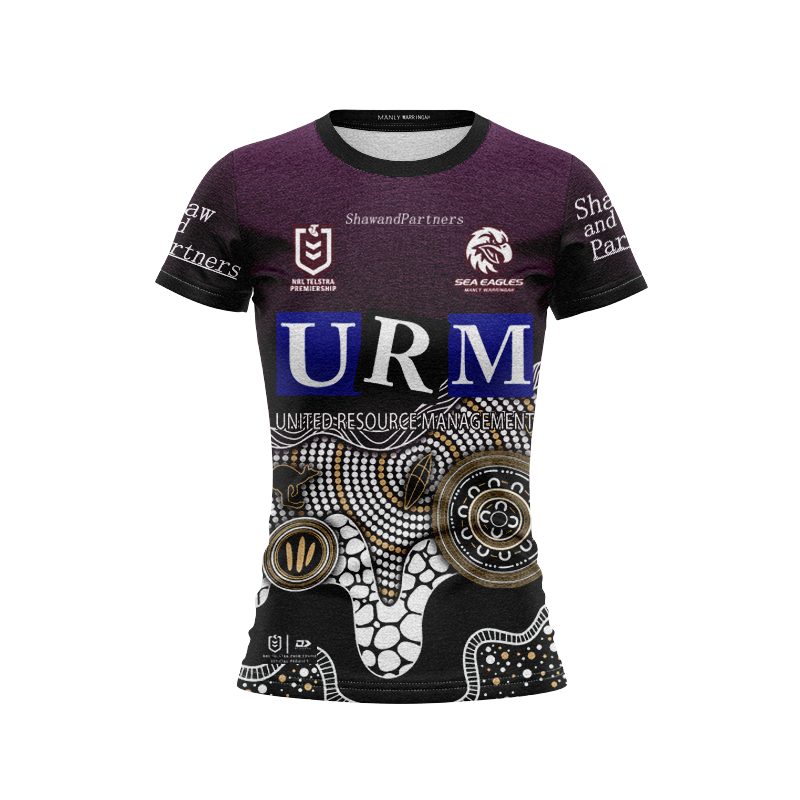Women's NRL Manly Warringah Sea Eagles 2025 Indigenous Jersey