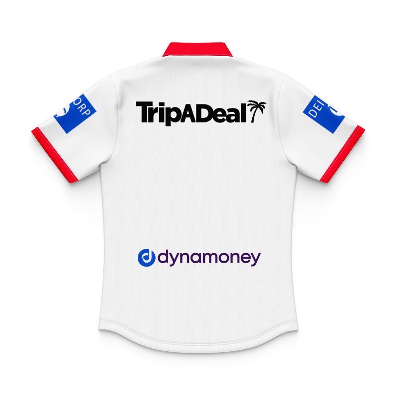 Kid's NRL St George Illawarra Dragons 2025 Captain's Run Polo Jersey