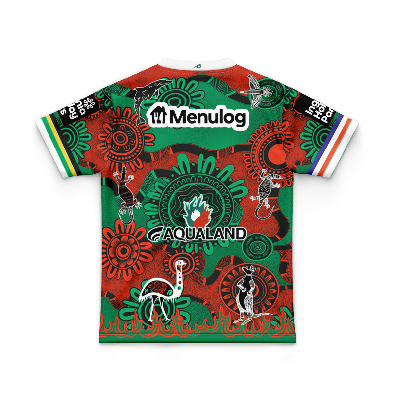 Kid's NRL South Sydney Rabbitohs 2025 Indigenous Jersey